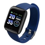 Bratara Fitness iUni 116 Plus, Bluetooth, Notificari, Pedometru, Monitorizare sedentarism, Puls, Oxi